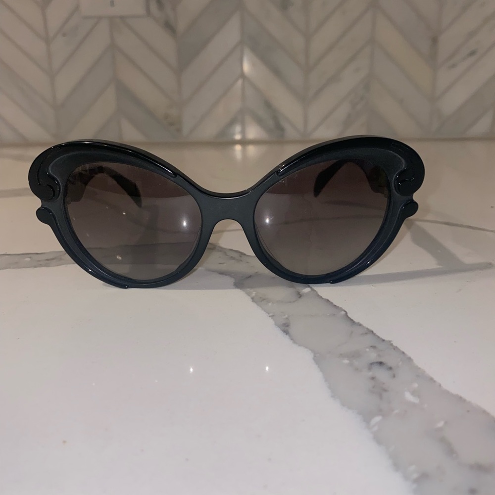 Prada shades sunglasses sunshades cateye eyewear eyeglasses glasses